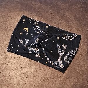 Black Starry Headband